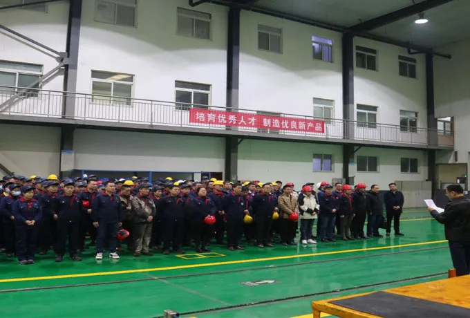Record of the ''First Lesson of Construction'' Activity for Safety Production at Shandong Ouruian Electric Co., Ltd.